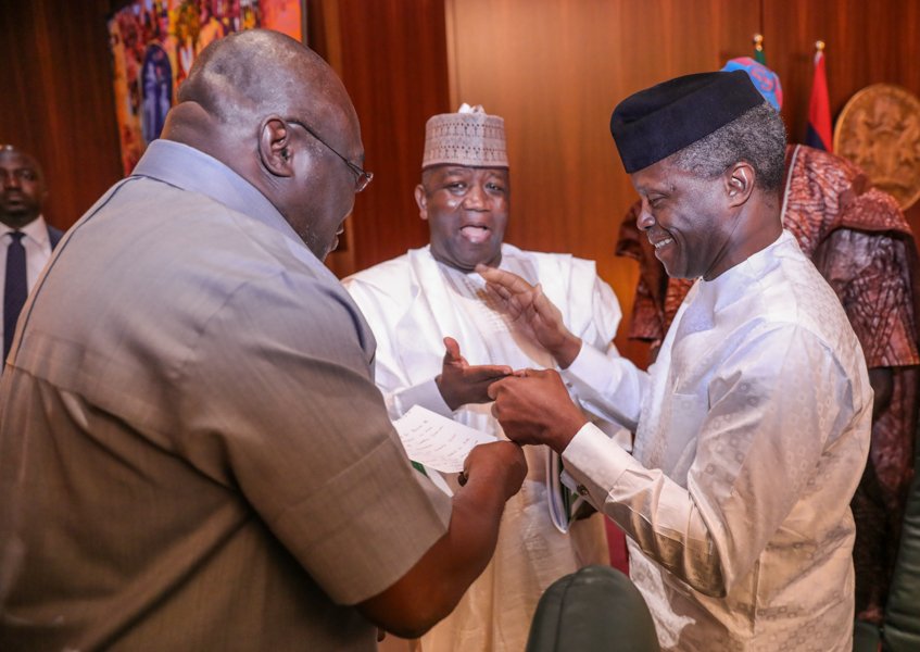 NigeriaGov's tweet photo. Yesterday VP @ProfOsinbajo presided over the 81st National Economic Council Meeting. Here are highlights of the meeting. #NECBrief https://t.co/TnqsMnDBxR