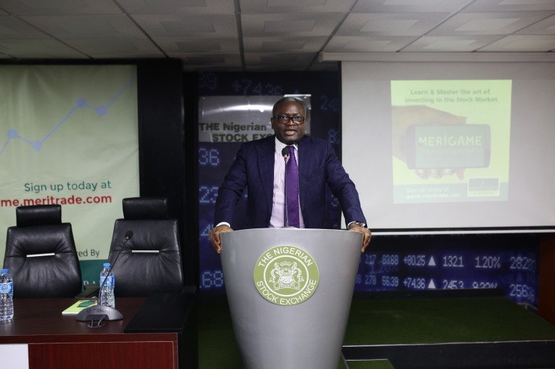 Nairametrics's tweet photo. GMD of @MeristemNigeria during the launch of #merigame https://t.co/K6KGjw3jmB