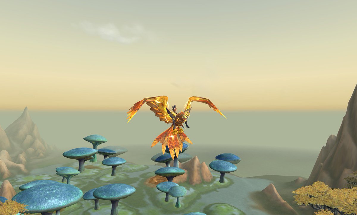 Thyrawow's tweet photo. So beautiful! #warcraft #worldofwarcraft #wowselfie #wowpepe #pepe #hallowsend #mountdrop #solarspirehawk #rukhmar https://t.co/KXukPbFhFH