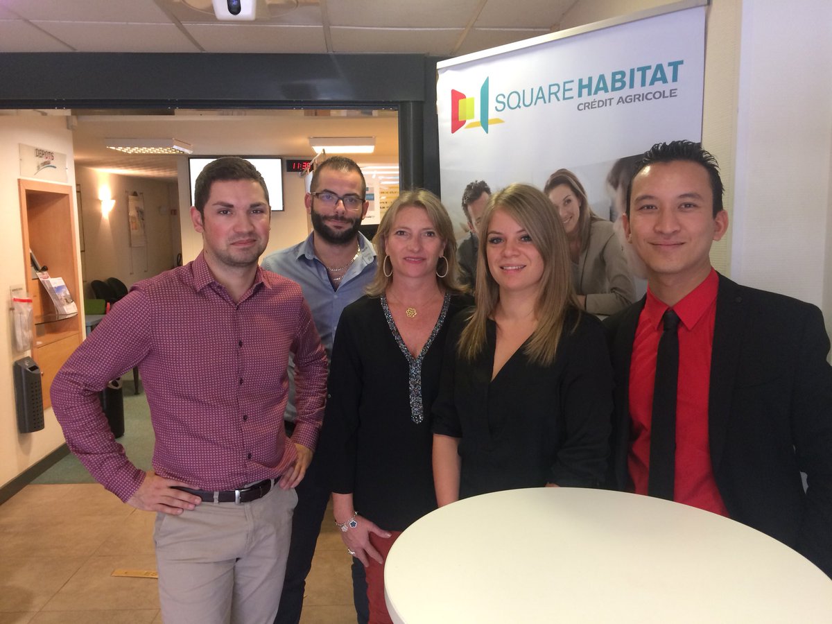 L’équipe du <a href="/ca_centrest/">Crédit Agricole Centre-est</a> de Tassin et de Square Habitat étaient à votre disposition ce matin pour vos projets immobiliers