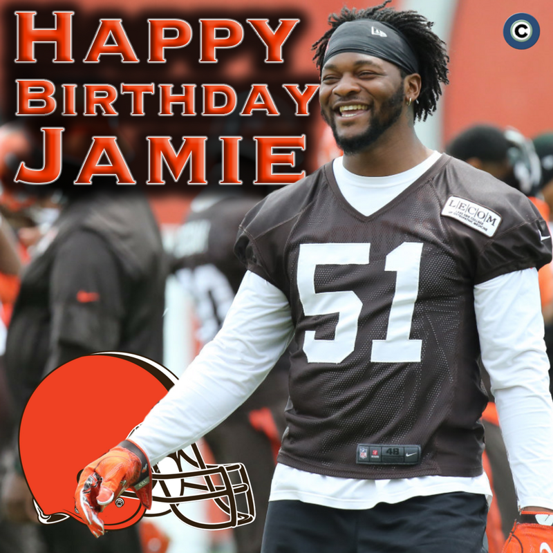Wish Jamie Collins a happy 28th birthday with an RT! Photo: John Kuntz,  