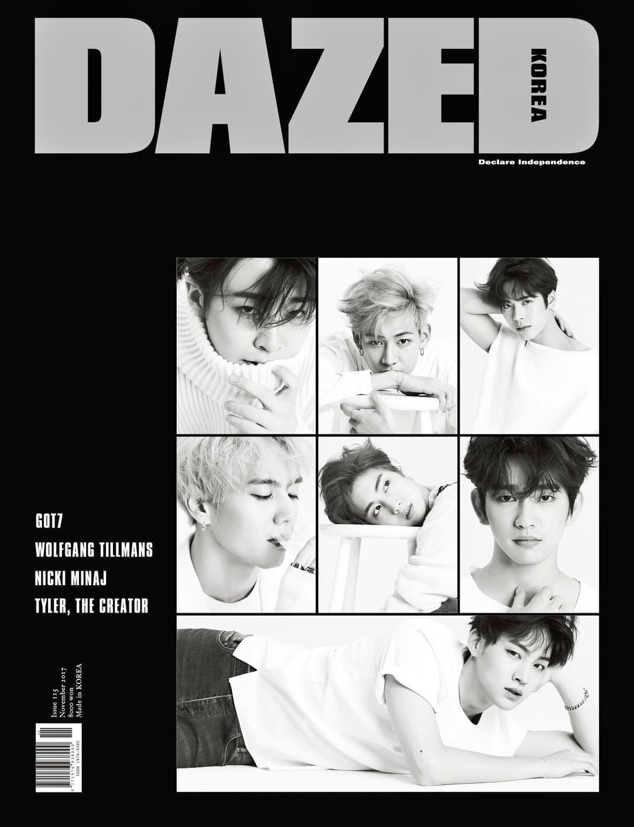 I_GOT7's tweet photo. [MAG] 171020 #GOT7 for Dazed Korea 

#갓세븐 #YouAre https://t.co/8bMvxfGfzB
