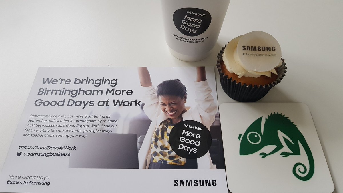 ianbevis's tweet photo. Thank you @samsungbusiness for providing @chameleonweb with a sugar rush this morning.
#MoreGoodDaysAtWork #FridayFeeling https://t.co/aWHPJlGiqi