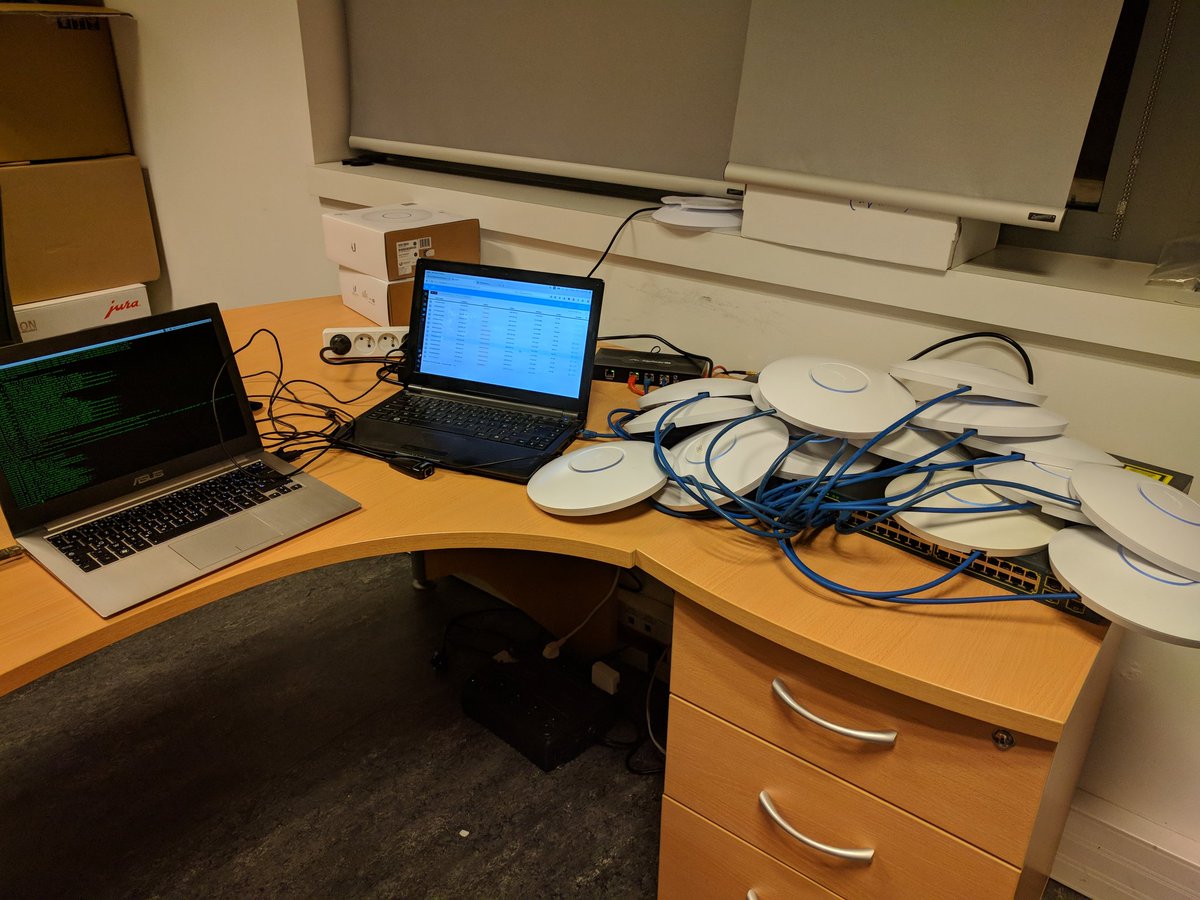 RatZillaS's tweet image. Don matériel de @BureauAPartager à @TSF_Intl @HAND_HackersND et @ProjetHermitage. Grosse journée màj sur la BA105 avant déploiement. #MERCI