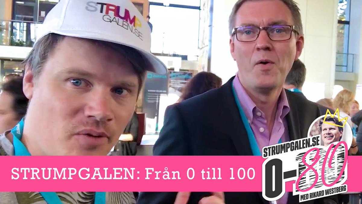 Strumpgalen del 5: Rikard och Therese på Emeet-besök ehandel.se/Strumpgalen-de… #ehandel