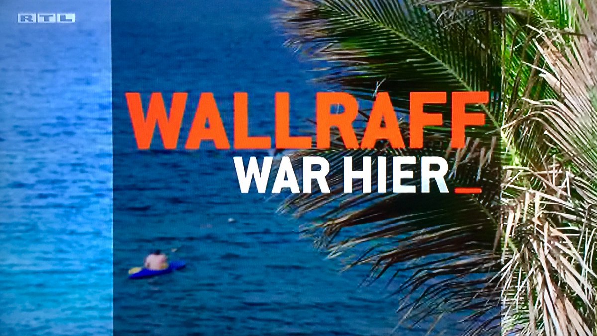 KNAMediendienst's tweet photo. Über Lutz Hachmeisters bei @RTLde ausgestrahlten Film "Wallraff war hier" https://t.co/k0cbmgPTei https://t.co/NhU6iLStZQ