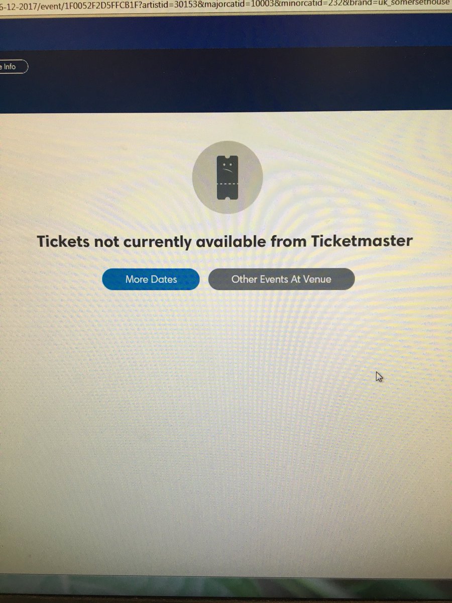PippaYb's tweet photo. @NHM_IceRink @TicketmasterCS Just tried on desktop and this comes up... https://t.co/VBbnyX2Y19