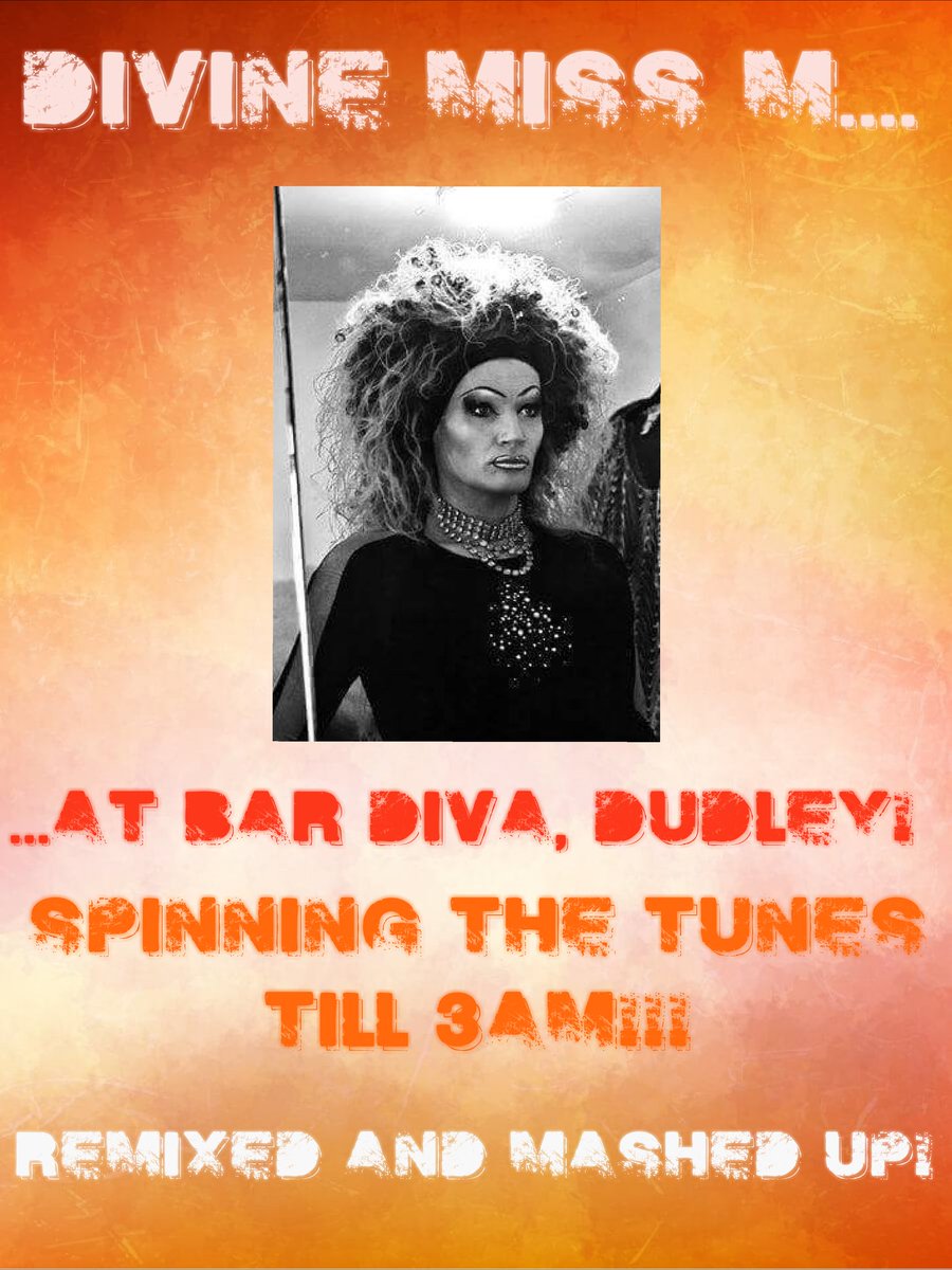 First tweet in a while. Catch me tonight at <a href="/BarDivaDudley/">BAR DIVA NEW DUDLEY</a> spinning till 3am! Old and new remixed to keep you dancing...