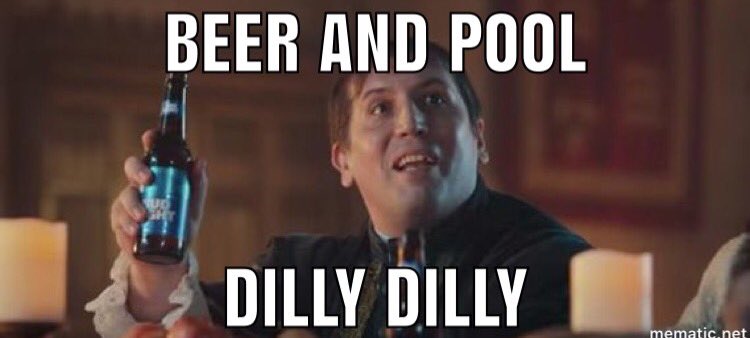 Level2Billiards's tweet photo. #DillyDilly https://t.co/vMUuMbWXfP