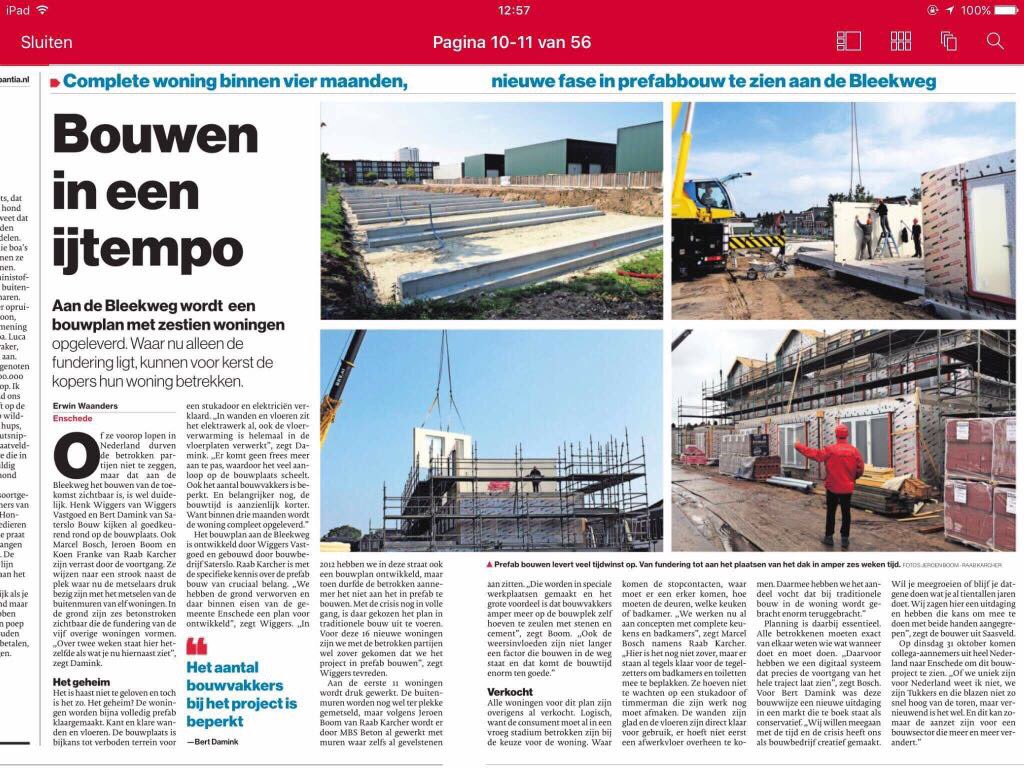 Raab Karcher loopt voorop voor wat betreft prefab oplossingen!