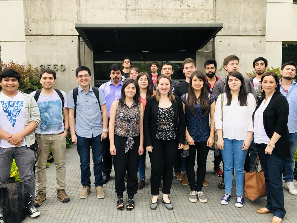 OptimisaSA's tweet photo. @OptimisaSA Invitados especiales del dia de ayer @UAustraldeChile profesoras y alumnos de Ingenieria Civil Informática. Hasta pronto! https://t.co/w5OYBkU481