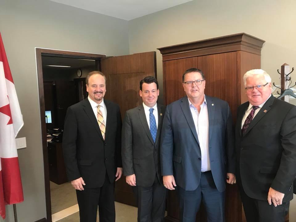 TheReal_TRREB's tweet photo. TREB’s Gov Relations Committee at #CREAPAC17 advocating changes w/ MPs to the RRSP Home Buyers’ Plan to assist home buyers w/ downpayments! https://t.co/JmYZTpi47v