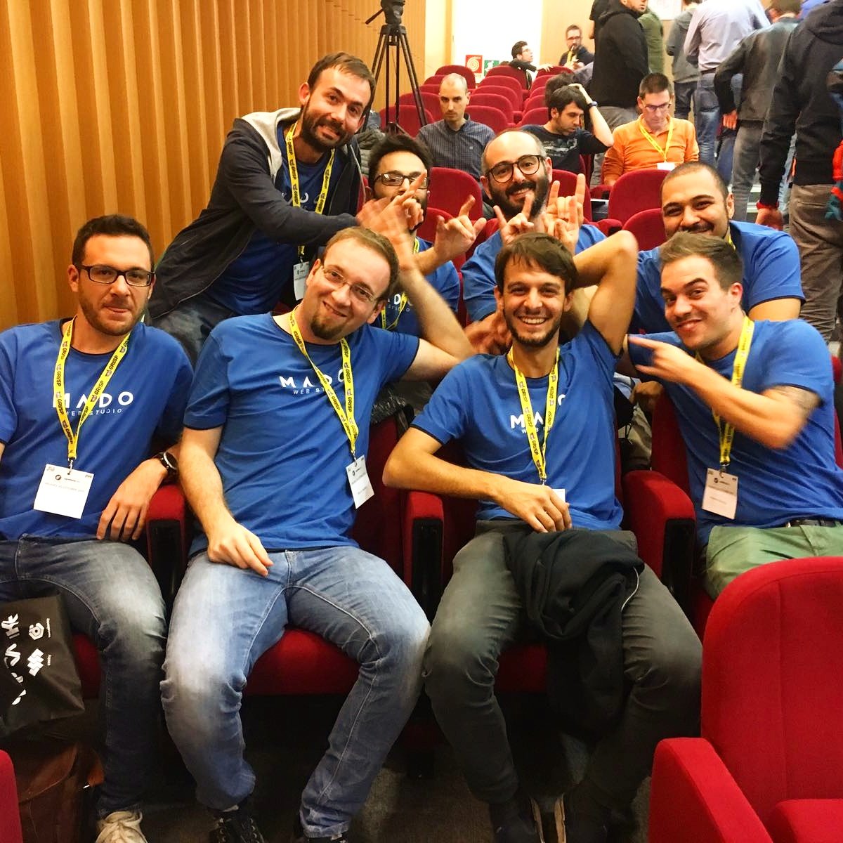 minompi's tweet image. @studiomado at #SymfonyDayIt