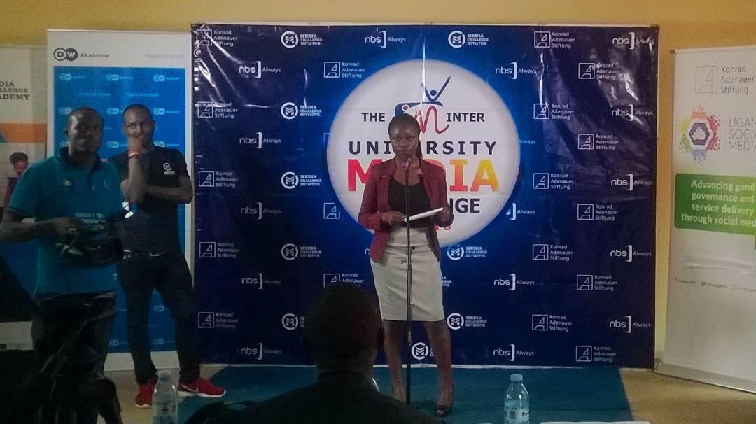 MShamera's tweet photo. One of the contestants in UMCAT #imc #anchoring https://t.co/zL9bzN7Gus