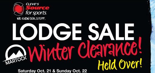 Encore🙌 We're back! #Cleves lodge sale encore performance <a href="/Martock/">Martock</a> this weekend⛷🏂#ski #getoutside #shoplocal