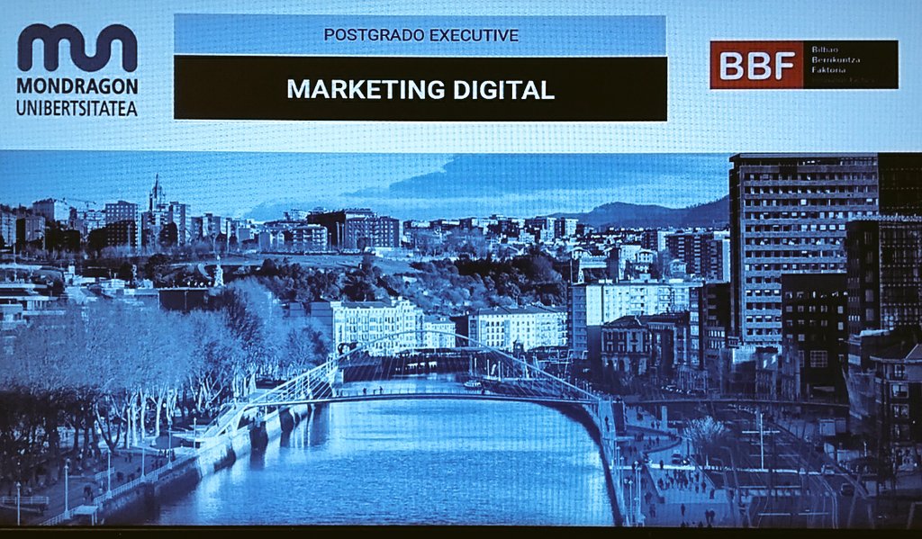 Todo listo para dar inicio a nuevo Posgrado Executive en Marketing Digital #PEMD de <a href="/MUnibertsitatea/">Mondragon Unibertsitatea</a>