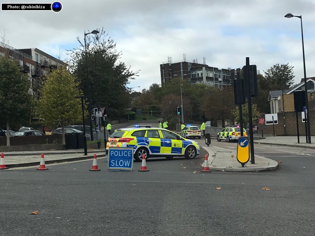 Kent_999s's tweet photo. CHATHAM: A child suffered serious injuries after being knocked down by a car in Best Street around 12:30pm today. Road is currently closed. https://t.co/mcOWQg7fvS