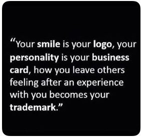 beyondbasicc3's tweet photo. You are what makes your brand so remember that everything about you is noticed when you interact with clients. Put your best foot forward. https://t.co/vFqCgUnxDd