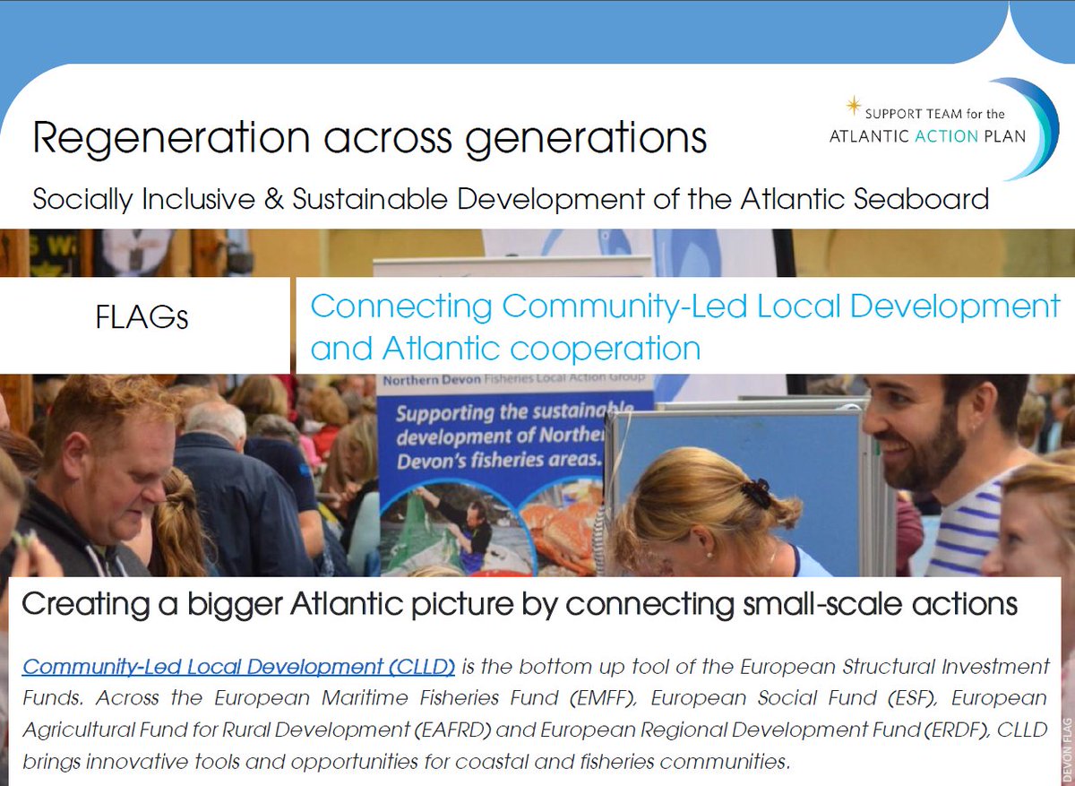 EUAtlantic's tweet photo. Connect #drops, create an #ocean: @EU_FARNET #ASPC2017 will show #localscale impacts globally through #cooperation. https://t.co/HyhOJSReoo https://t.co/crN3KVtF1o