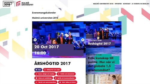 malmouni's tweet photo. Vi blir universitet 1 jan. Vi firar från och med nu och hela 2018. Eventsajten hittar du här: https://t.co/tucxybZglT #mau2018 https://t.co/aAVWTiPGqk