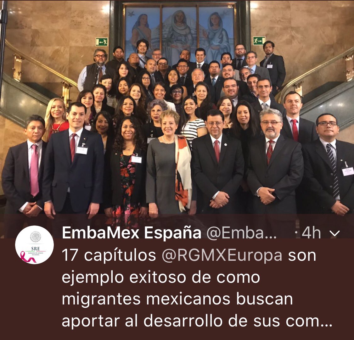 sofia_orozco's tweet photo. Gran inicio de la Reunión Regional Europa en Madrid. #TalentoMexicano de clase mundial moviendo a México 🇲🇽 en el exterior. #OrgulloGlobal https://t.co/ApUXmorpI7