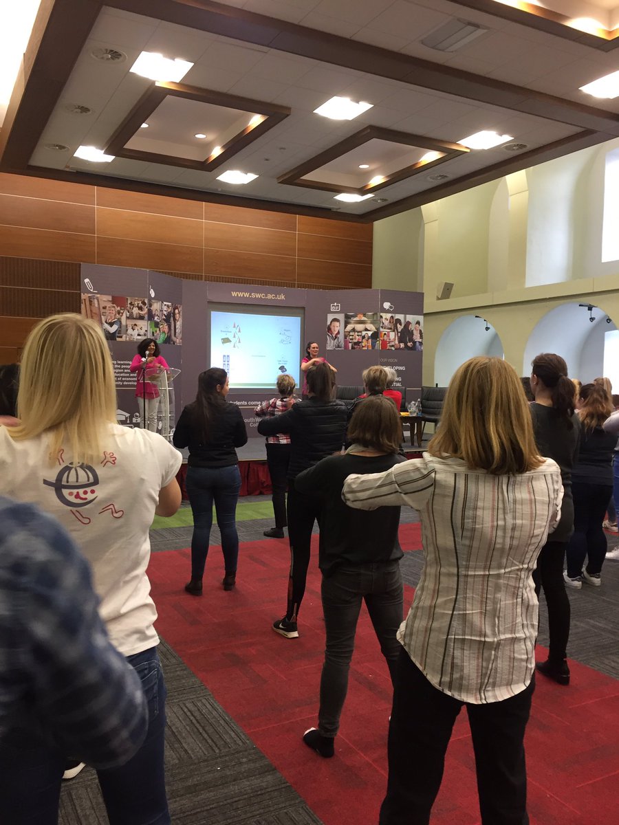 Early Years Practitioners engaging in physical literacy activities at South West College #swc #SIMPLE