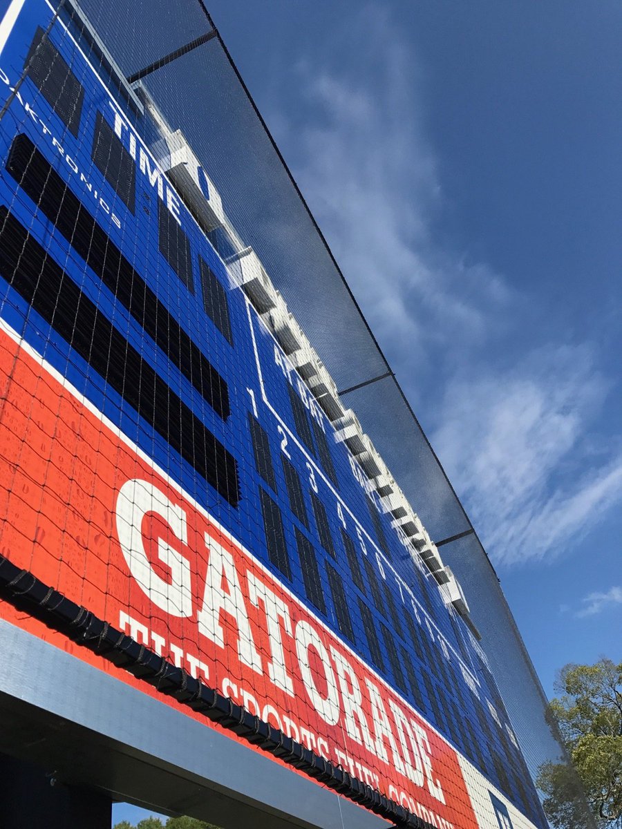 WillMinor09's tweet photo. #FastpitchFridays with the @NettingPros #netcommanders in the #ACC... Project Spotlight: @DukeSOFTBALL #ScoreboardNetting & #FullProtector https://t.co/EW6AseGdG6