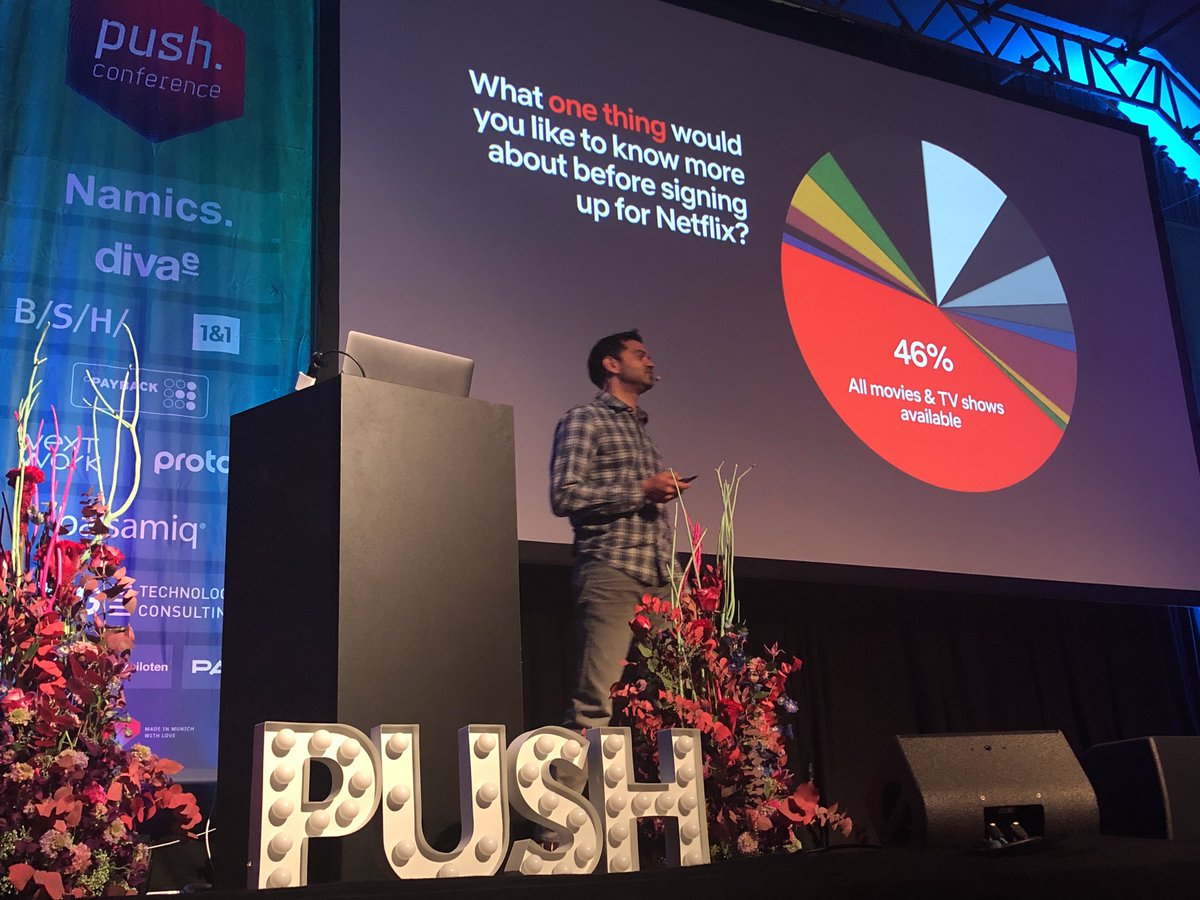 pushconf's tweet photo. We thought, showing more content up in front will bring us more customers, but all 5 A/B testings failed. @navin_ #push17 https://t.co/oSVKU55AN0