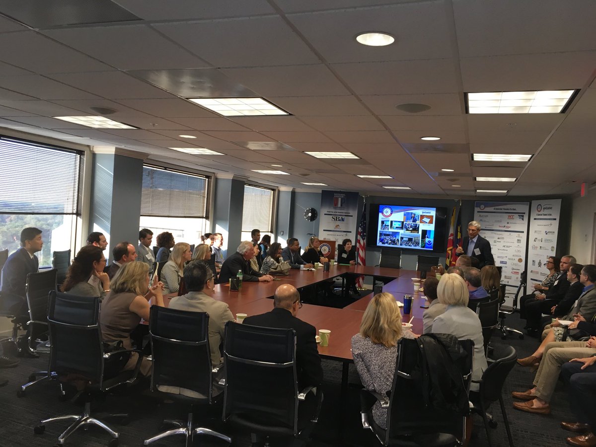 MCCCMD's tweet photo. Getting to know #MCCCMembers thru speed intros @ MCCC Morning Mixer. Find out how to leverage your membership to create more biz. https://t.co/k27tTdsaym