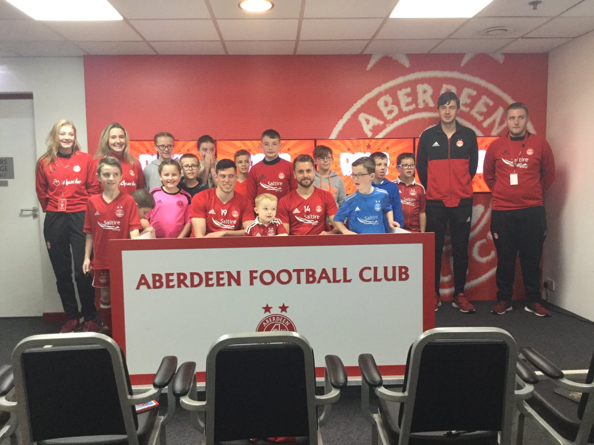 Aberdeen Fc On Twitter Scott Mckenna Kari Arnason