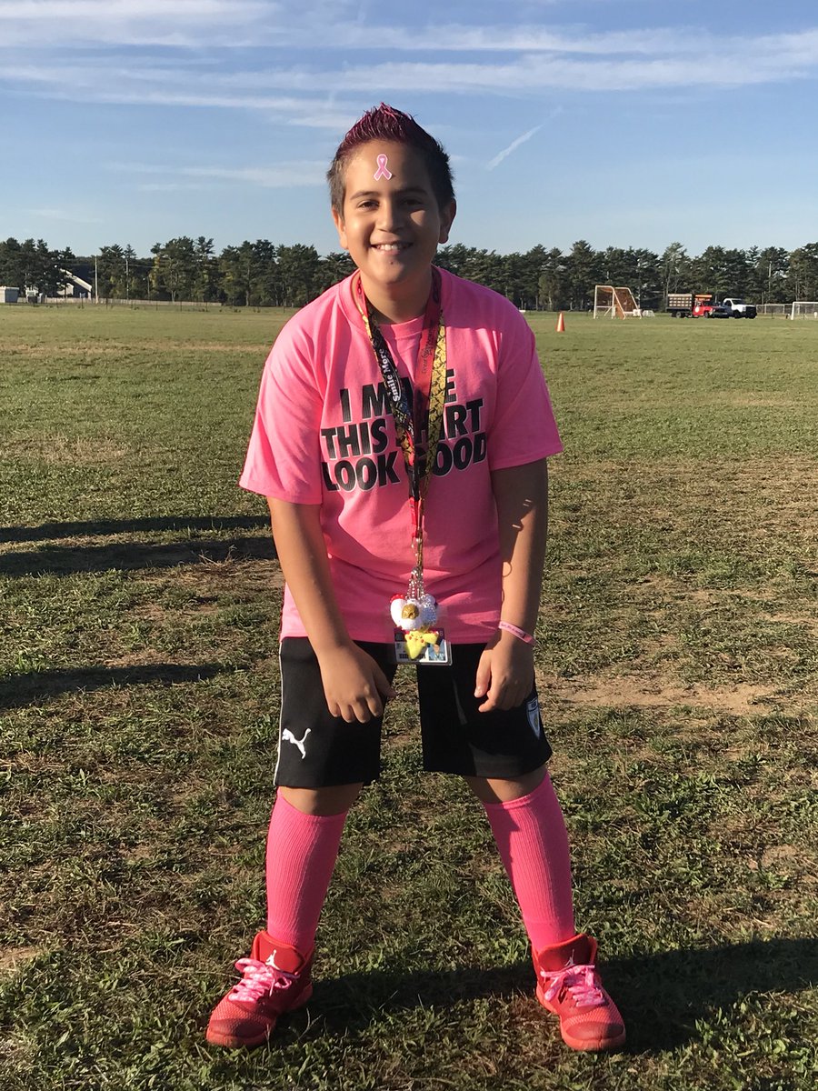 NMS_PE_Sports's tweet photo. #BreastCancerAwareness #NorthMiddle #Indians https://t.co/h8wCMPEm7F