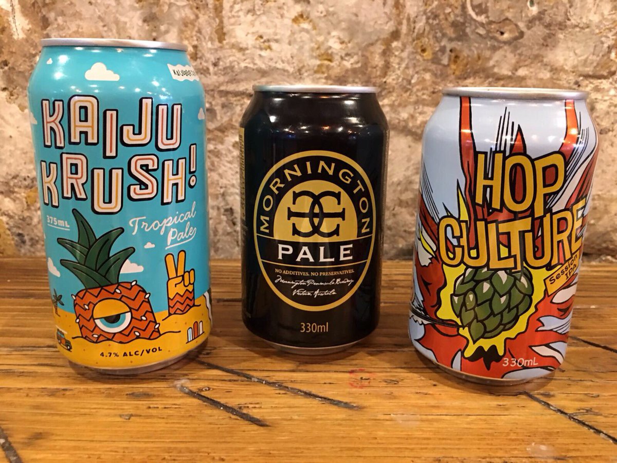 VagabondWines's tweet photo. 3 Aussie beers, a couple of Aussie blokes serving it out. Spitalfields has it sorted #craft #frothygoodness @AusAvenues @KaijuBeer @mpbrew https://t.co/qGNWb89LdN