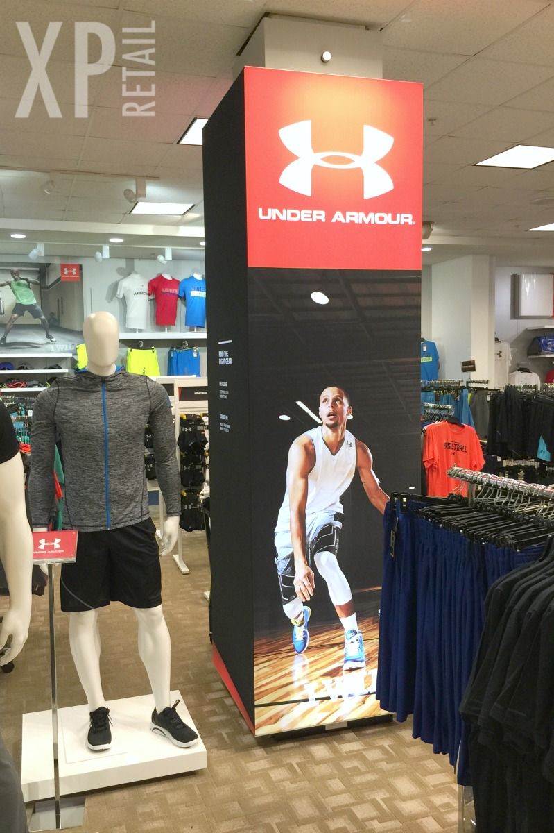 XPRetail's tweet photo. Kicking off the NBA season with Steph Curry!
#lightbox #columnwrap #NBAKickOff #tensionfabric #xpretail https://t.co/J5kB3mTxb4