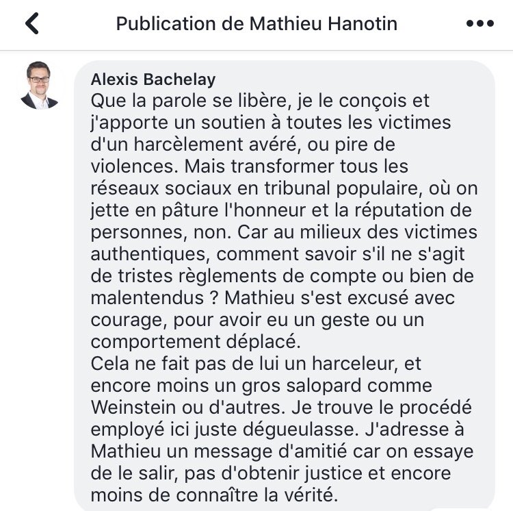 4_20_13_'s tweet photo. @benoithamon @MathieuHanotin @leLab_E1 @StephanTroussel @libe @LeParisien_93 @LettreAudio @carolinedehaas @osezlefeminisme @canardenchaine @Mvt1717 @JeunesAvecHamon Voilà le sémillant @AlexisBachelay qui vient au secours de @MathieuHanotin après le #balancetonporc : lui,c’est son cerveau qu’il a balancé https://t.co/y7nJaqFInL