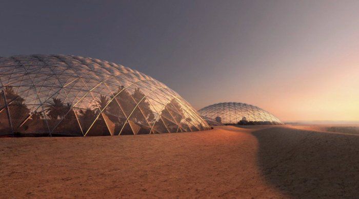 TheMarsGen's tweet photo. Check Out This Incredible #Mars City The UAE Is Building For Training Purposes #JourneyToMars #TheMarsGeneration https://t.co/T7Kc1TOdFq https://t.co/yqw6LcLEJH