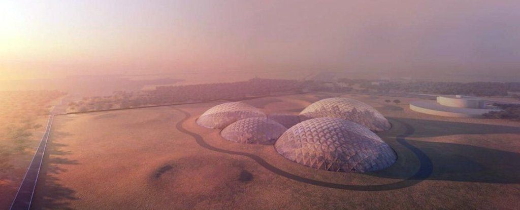 TheMarsGen's tweet photo. Check Out This Incredible #Mars City The UAE Is Building For Training Purposes #JourneyToMars #TheMarsGeneration https://t.co/T7Kc1TOdFq https://t.co/yqw6LcLEJH