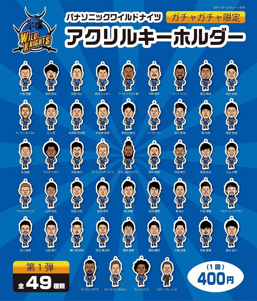 続きまして、こちらも明日から発売するアイテムです！ワイルドナイツ 
