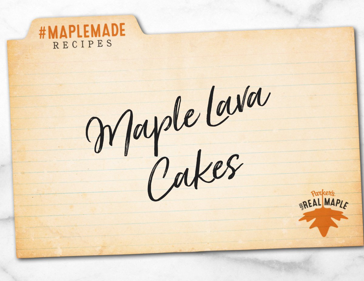 ParkersMaple's tweet photo. Maple Lava Cakes 🍁
A soft, smooth and sweet dessert option!
#Maplemade Recipes by NYSMaple
https://t.co/MxoitFNmTq https://t.co/onipboM24Q