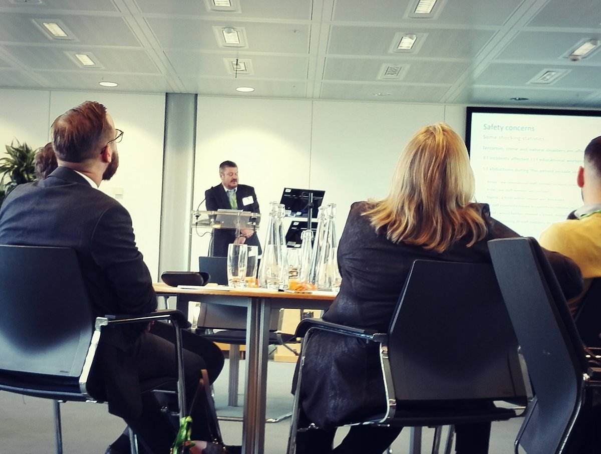 dgitravel's tweet photo. Our Head of Sales, Sean De Lacey, relaying the importance of #dutyofcare at #DiD2017 with @maiden_voyage and @wellcometrust https://t.co/ovKson2XhE