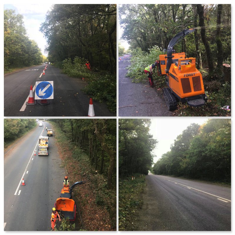 teigntrees's tweet photo. Essential work with #trafficcontrol on Old Liverton Road - thanks to everyone for their patience #highwaysengland #liverton #devonroads https://t.co/WRUBjstB3i