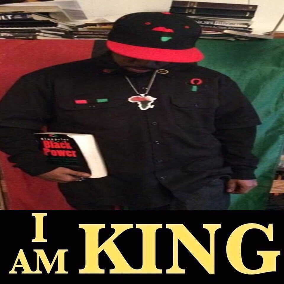 KMTFLIX's tweet photo. Knowing who u are is the first step... but what u do with that info, is what makes u!!! Black power!!! Race first!!! https://t.co/u93Mbd8Bos