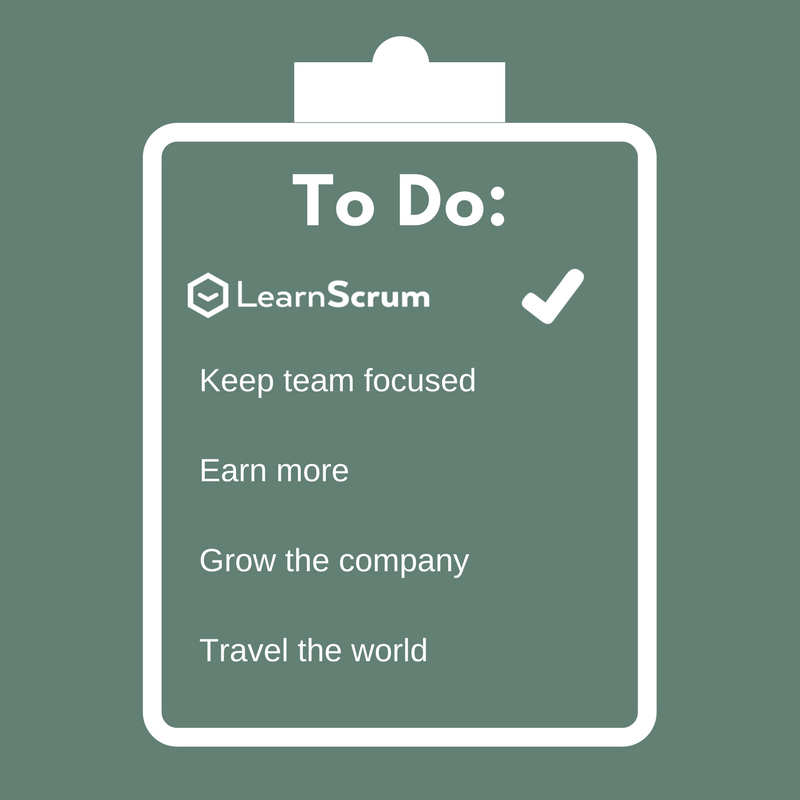 learnscrum's tweet image. What&apos;s on your to-do list to grow as a professional? If learning about #scrum and getting certified as #SMC or #SPOC, we&apos;ve got you covered.