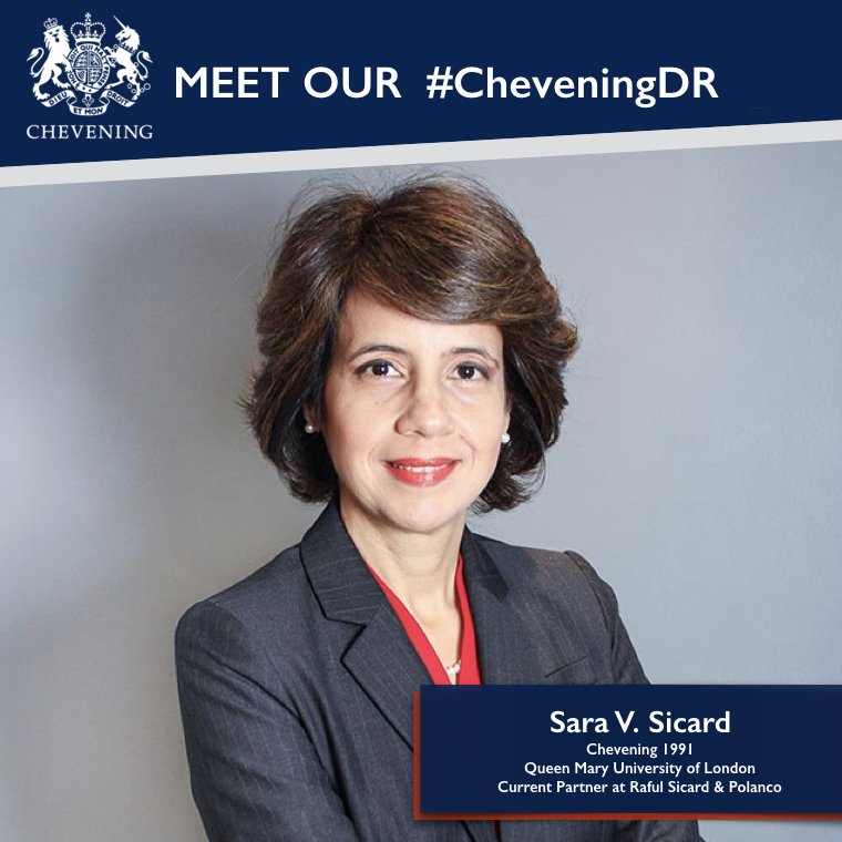 ukindomrep's tweet photo. Meet our #CheveningDR Sara Sicard! #Chevening #DominicanCheveners Apply before 7 November and join our #CheveningCommunity https://t.co/4V1xzK8cmX