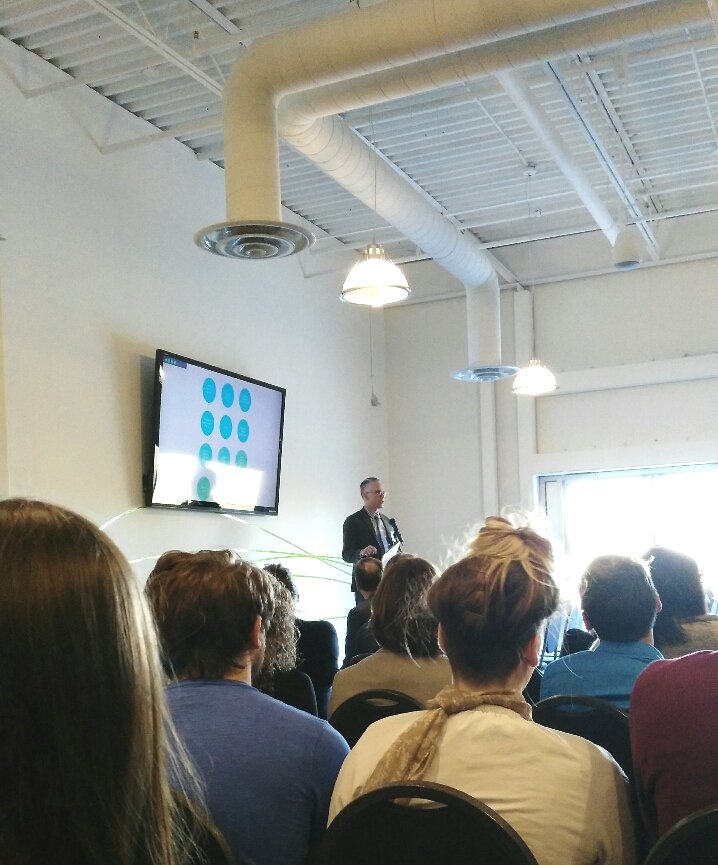 Holly_Fea's tweet photo. It's pitch day at @Alchemy_Systems ๐ Way to go, teams! #createathonww https://t.co/3v79iNYi3T