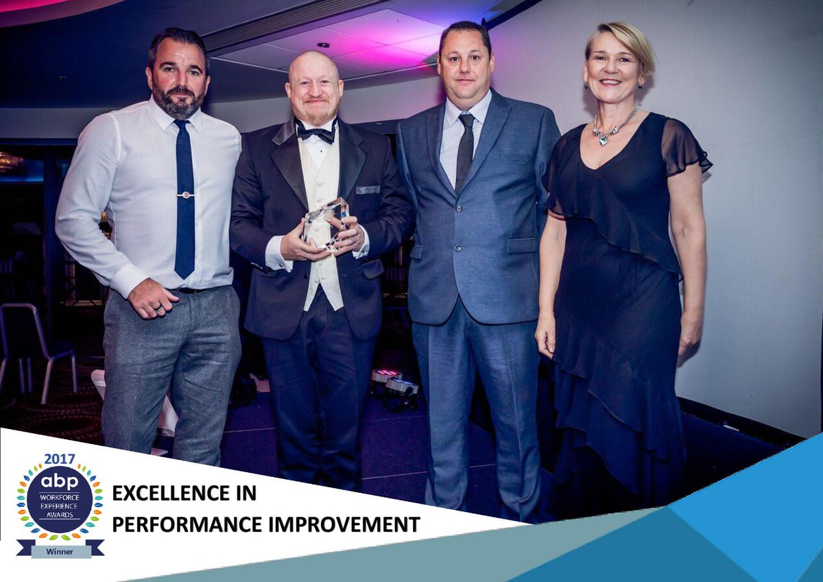 ABPsychologists's tweet photo. Big congrats @kiergroup Tony Roscoe & team winning 2017 Excellence in Performance Improvement. Next year this could be you! #ABPAwards2017 https://t.co/wxdCEj4uUi