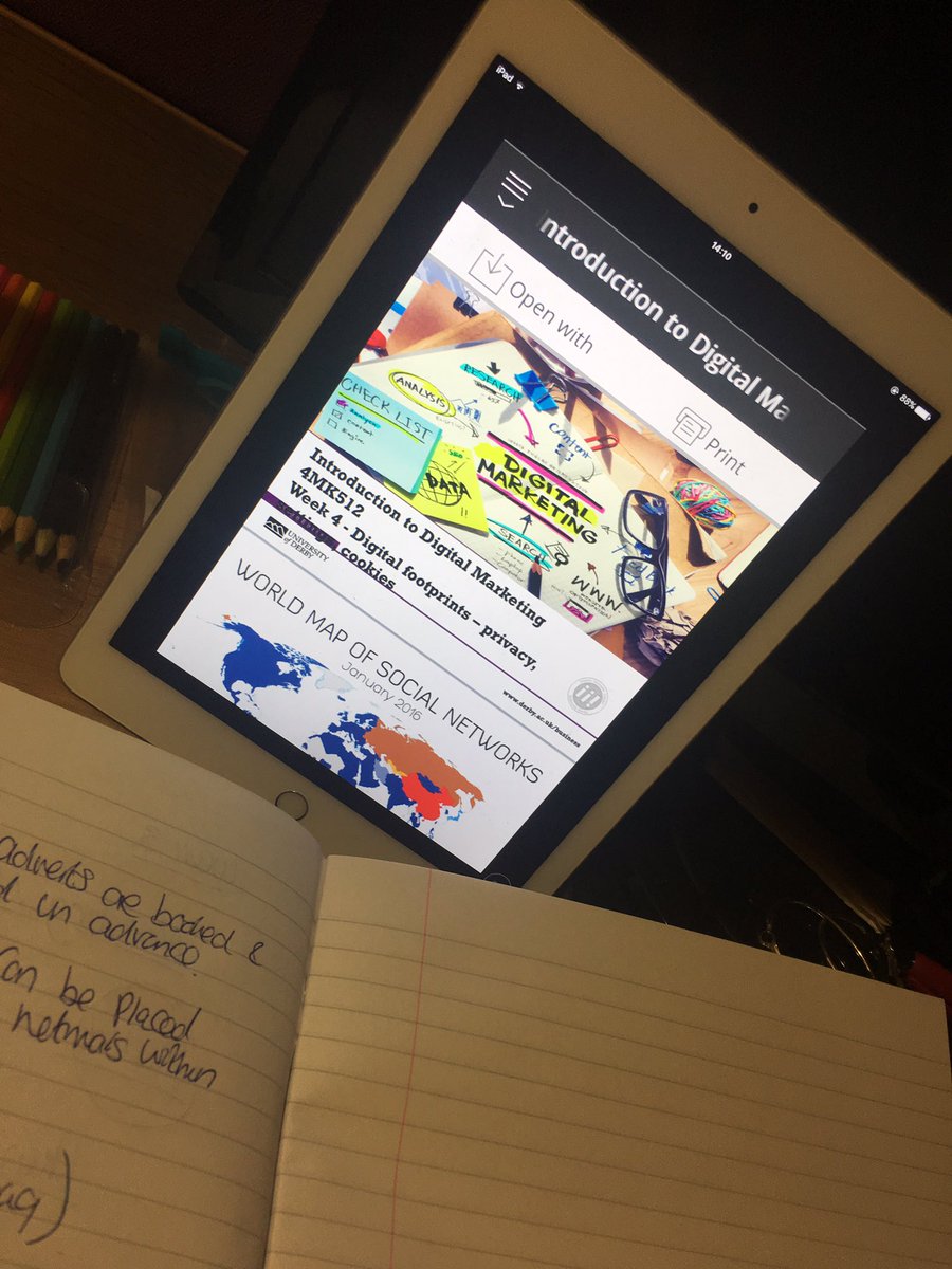 edwards_imogen1's tweet photo. Catching up on some digital marketing work, week 6.. #studentlife #DerbyUni #DigitalMarketing https://t.co/FEIO5tknwV