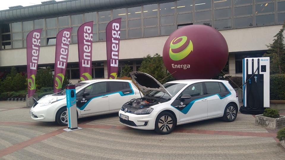 EnergaSA's tweet photo. Na Ogólnopolski Szczyt Gospodarczy w Siedlcach przywieźliśmy ze sobą transport przyszłości #osg2017 #ElektromobilnośćPL https://t.co/kslXt6ob1s