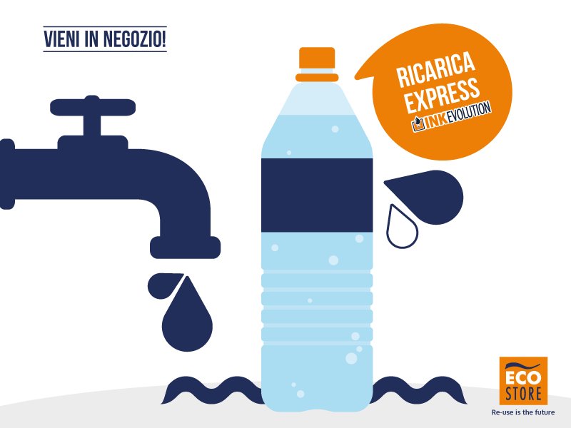 EcoStore_srl's tweet photo. Ci sono cose che si possono ri-usare. La tua cartuccia è una di queste: ricaricala in negozio! https://t.co/b3EImoJSM2