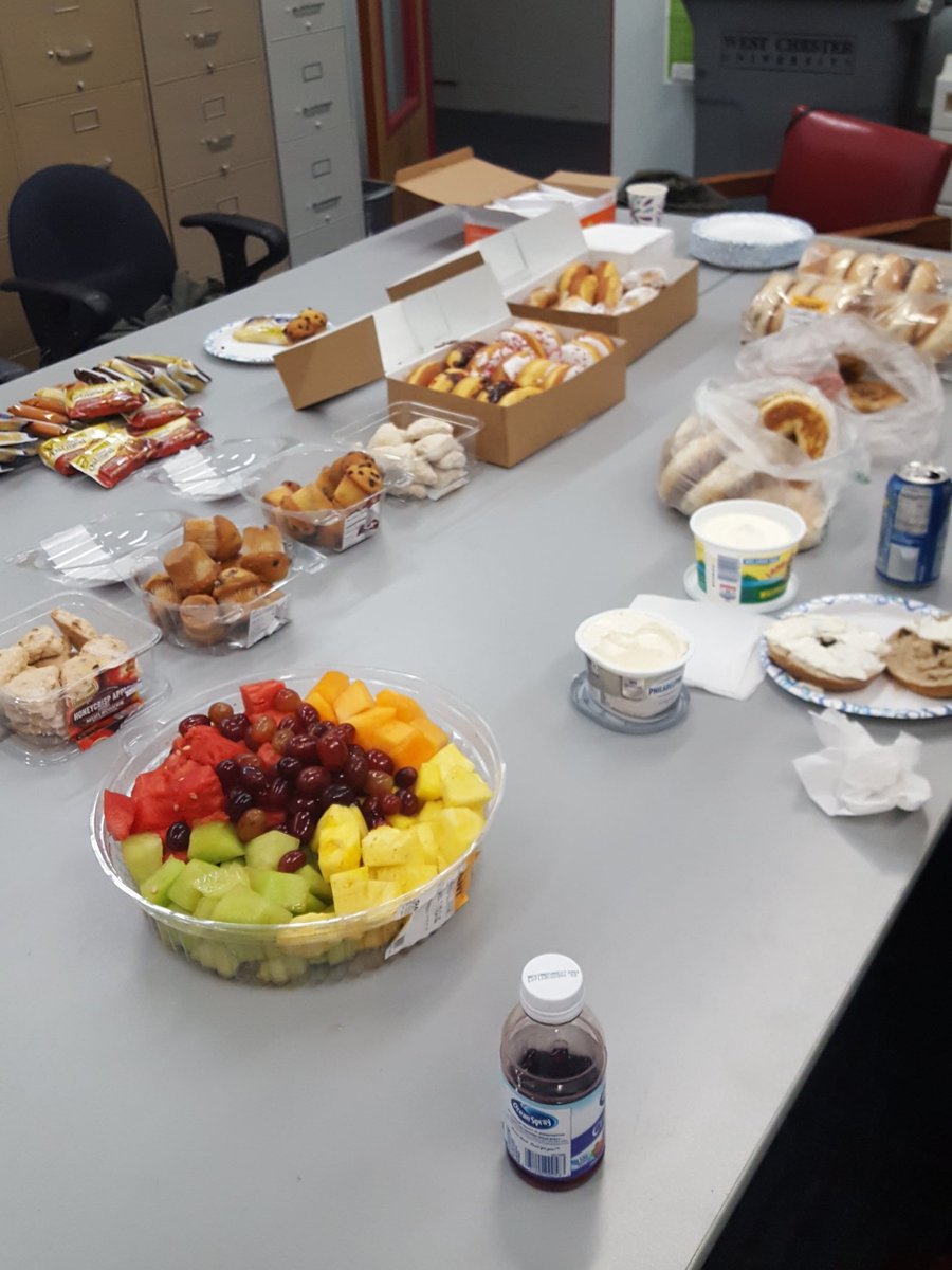 Lots of free food at the NSSLHA breakfast until 11 am! Please come join us for friendly conversation and food, no signup necessary!