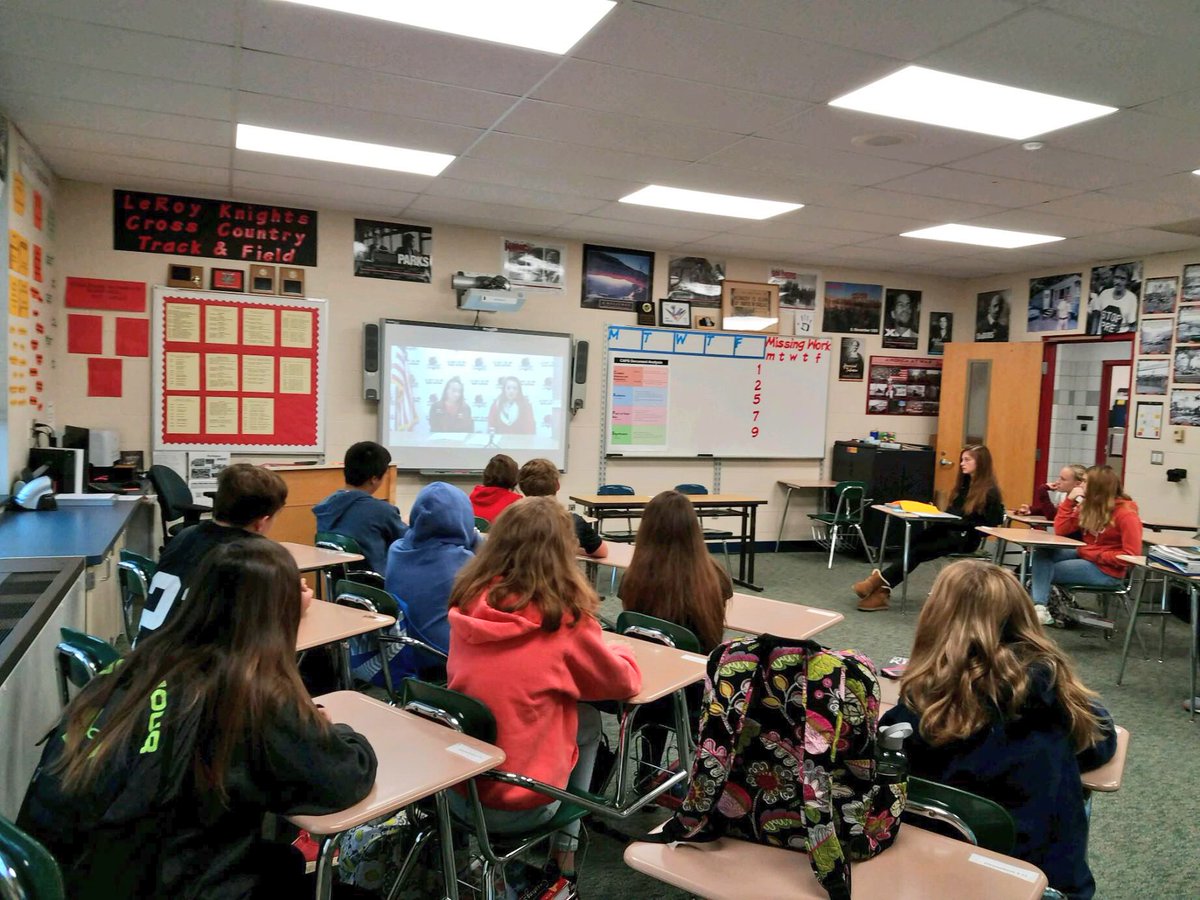 LeRoy_CSD's tweet photo. Today we launched “Good Morning Knights,” our new live stream morning announcement show!
Watch👉 https://t.co/Uqn7Ra3dO4
#LearningAsWeGo🙌 https://t.co/bx3WyOBlp6